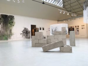 Exposition de l'Association Florence, oeuvres de Gwendal Le Bihan, Shi Shu et Sara Domenach, Espace Commines 2016.