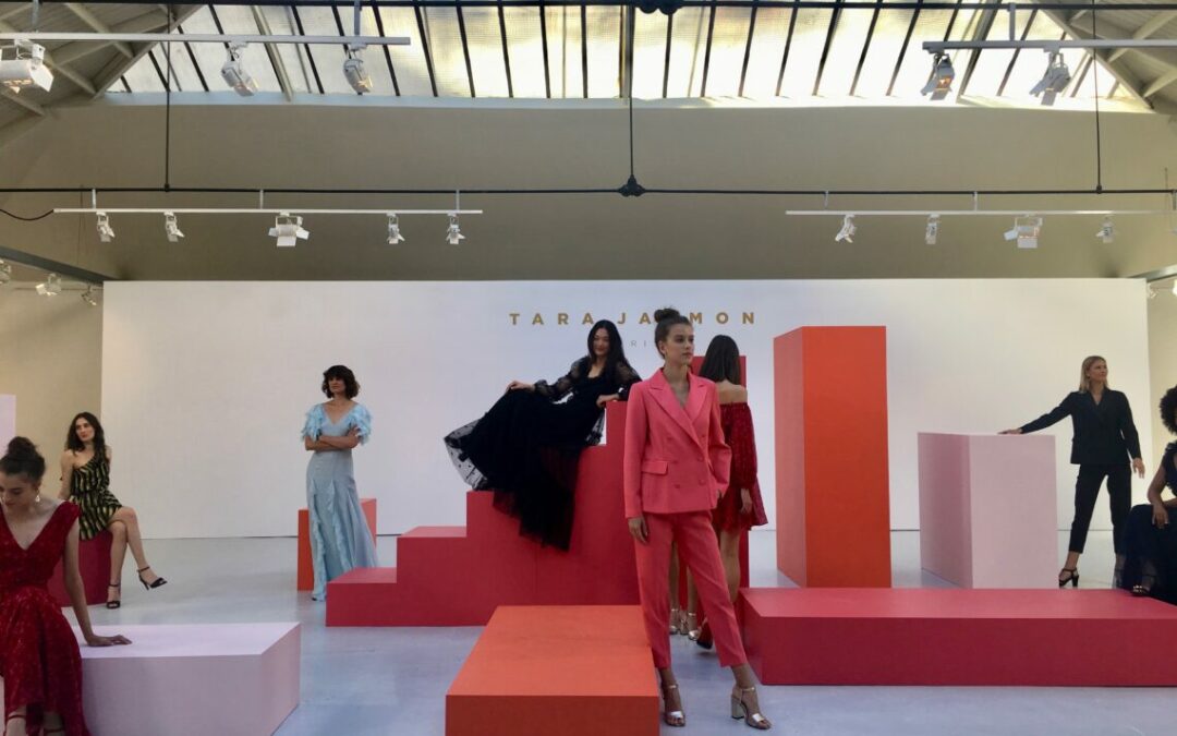 Tara Jarmon, présentation de la collection printemps/été 2019. Espace Commines, 2018.