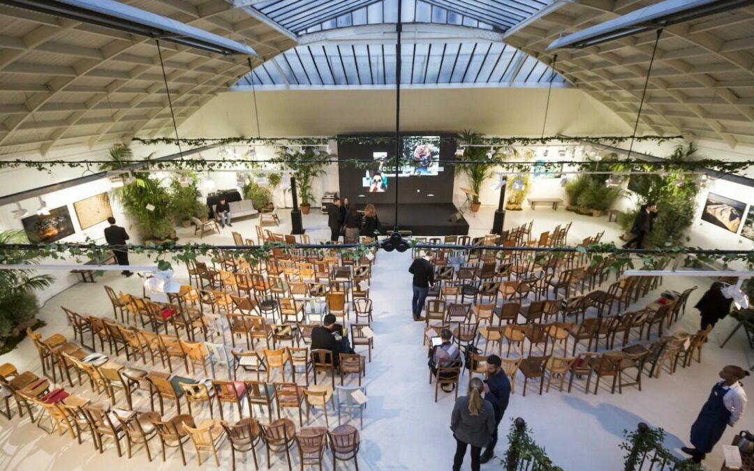 Conférence Le Temps des Marques Responsables organisée par M6 Publicité à l’Espace Commines, 2019. Photo : Etienne Jeanneret.