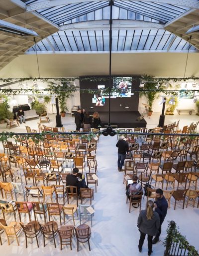 Conférence Le Temps des Marques Responsables organisée par M6 Publicité à l'Espace Commines.