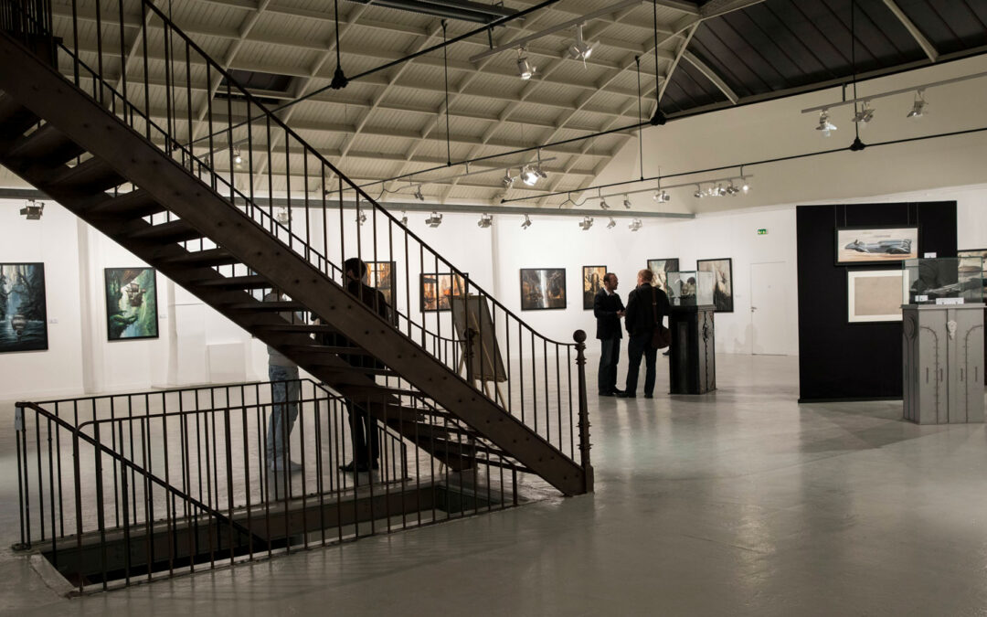 La galerie Daniel Maghen présente une exposition de Didier Graffet à l’Espace Commines en 2016. Photo Romuald Meigneux