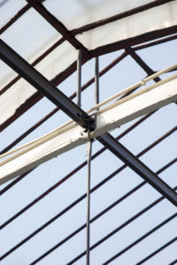 Espace Commines – Glass roof, detail – Photo: Alice Lemarin