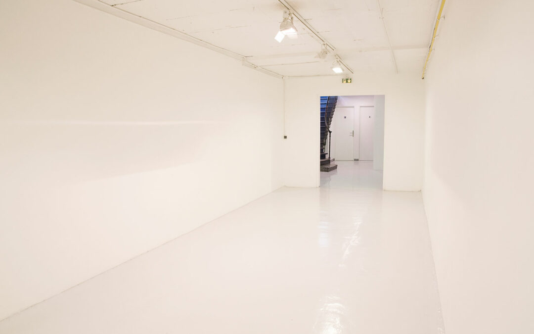 Espace Commines – Basement, exhibition space or reserve – Photo: Alice Lemarin