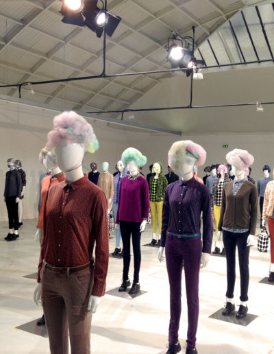 Uniqlo brand launching in France. Espace Commines, 2013.