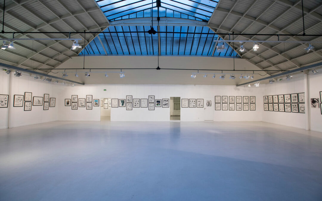 La galerie Daniel Maghen présente l’exposition William Vance à l’Espace Commines en 2017. Photo : Romuald Meigneux