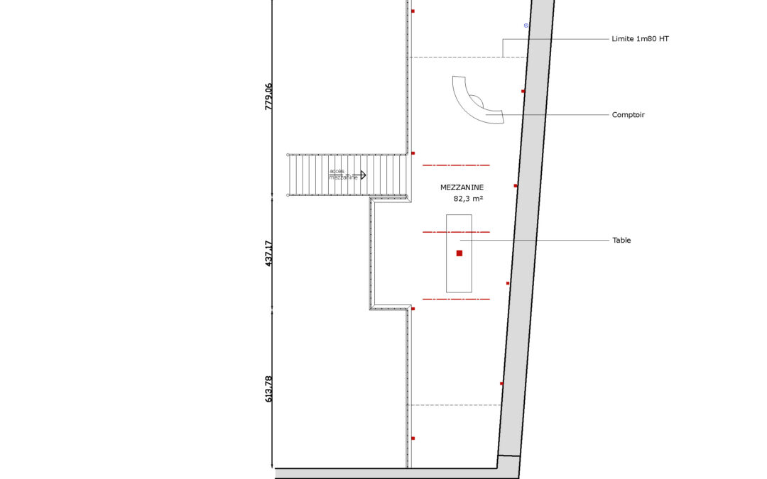 Espace Commines – map – mezzanine