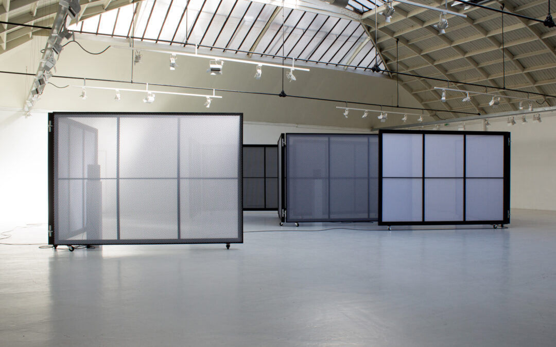 “Espacements”, Quentin Lefranc exhibition. Espace Commines, 2018. Photo: Sophie Guillouart.
