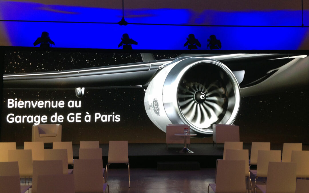 General Electric lance son Fablab, le GE Garages. Espace Commines, 2015.