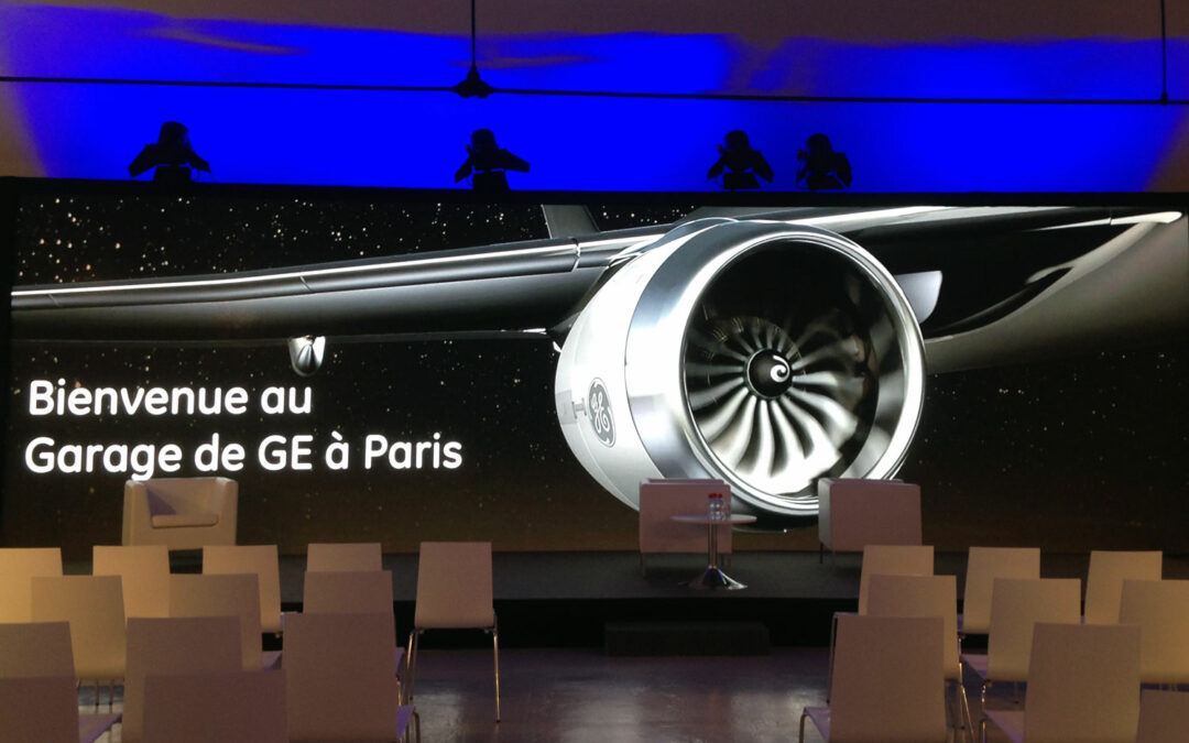 General Electric launches its Fablab, the GE Garages. Espace Commines, 2015.