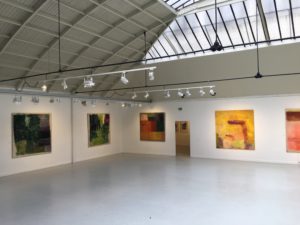 "Le temps de peindre", an exhibition presented by Monique Frydman, Espace Commines, 2018