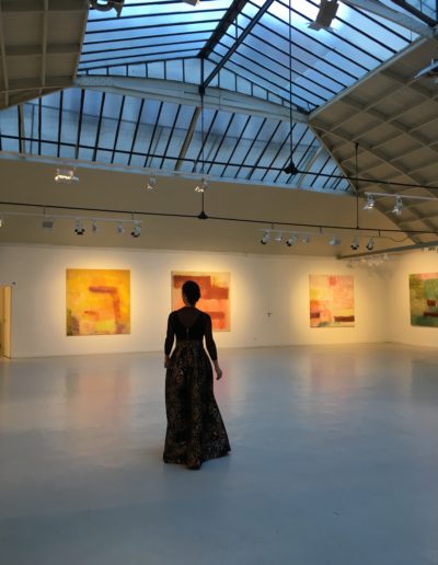 "Le temps de peindre", an exhibition presented by Monique Frydman, Espace Commines, 2018