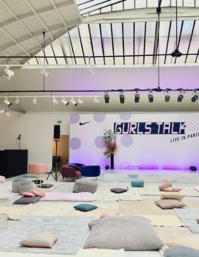 Gurls Talk, en partenariat avec Nike. Espace Commines, 2019