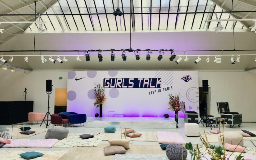 Gurls Talk, en partenariat avec Nike. Espace Commines, 2019