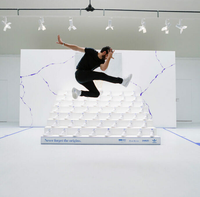 Evénement Adidas en partenariat avec Shinzo Paris. Espace Commines, 2021. Photo Guillaume Landry.