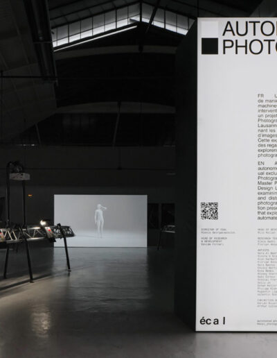 Automated photography. ECAL, exposition et symposium. Espace Commines, 2021