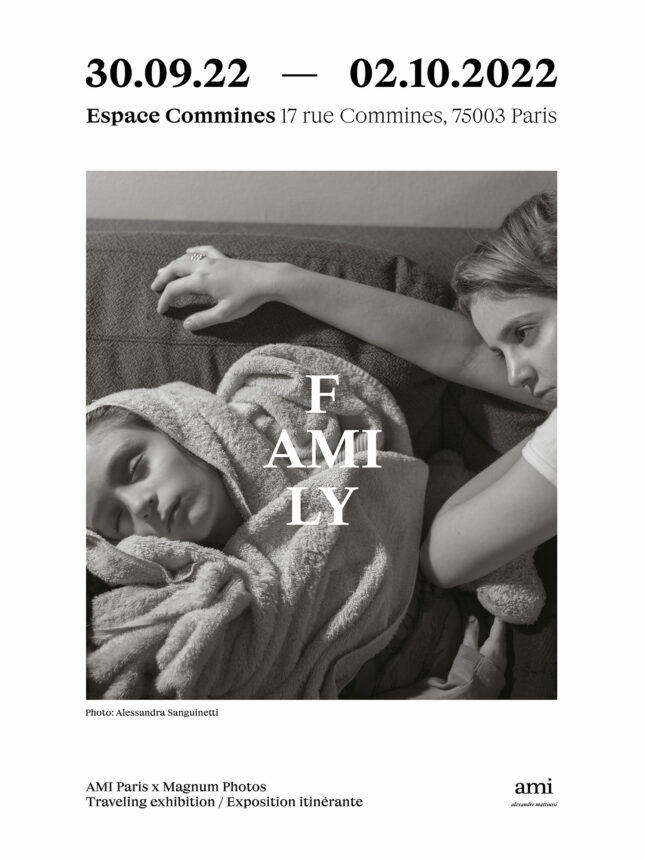 Exposition FAMILY, AMI Paris et Magnum Photos, Espace Commines, 2022