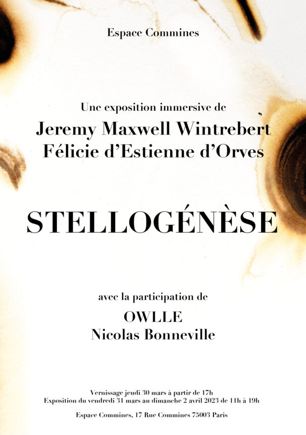 Stellogénèse. Jeremy Maxwell Wintreberg