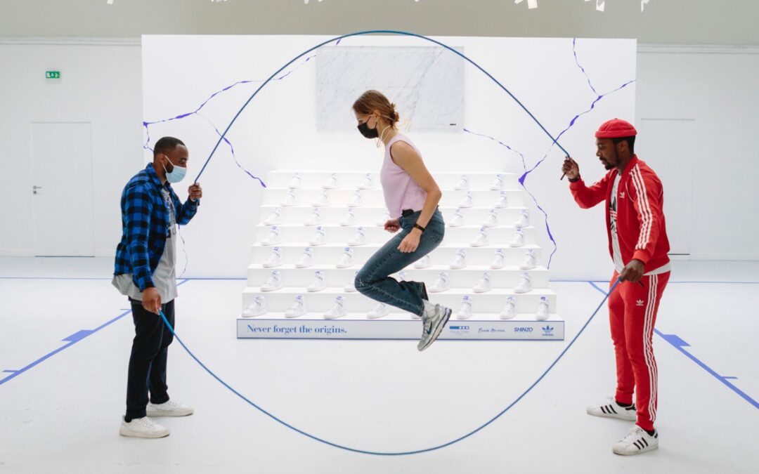 Evénement Adidas en partenariat avec Shinzo Paris. Espace Commines, 2021. Photo Guillaume Landry.