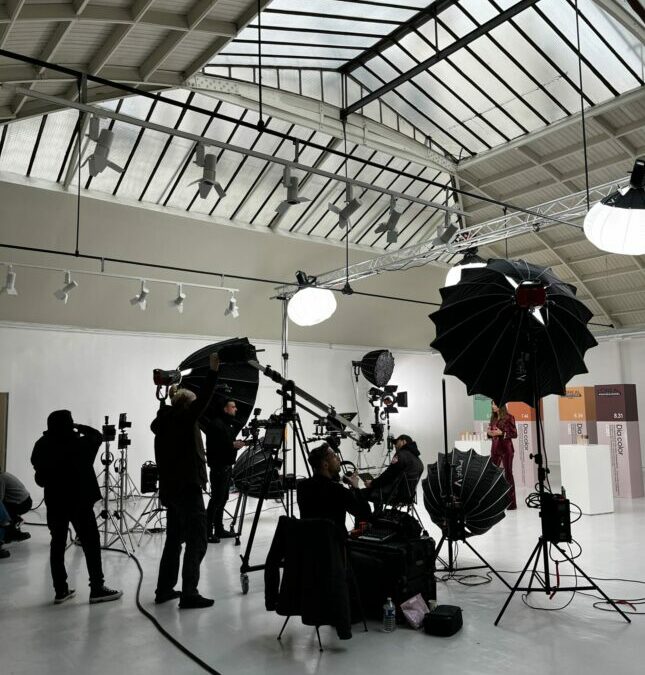 Tournage publicitaire pour L’Oréal – Espace Commines