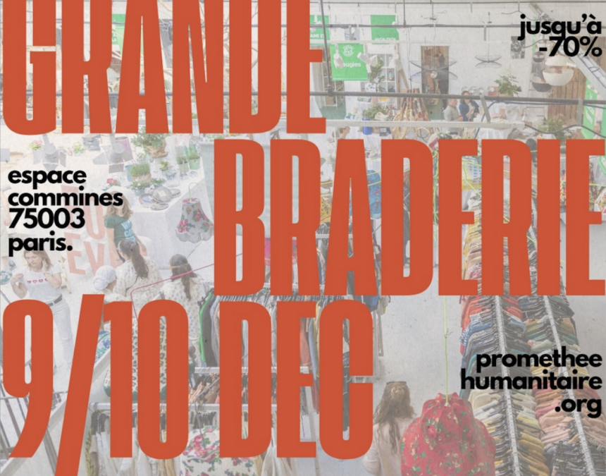 Braderie solidaire-Prométhée Humanitaire d’e?cran 2023-11-28 a ? 16.38.23