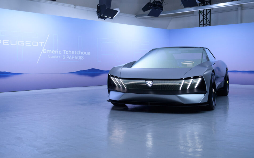 Scénographie Moma Event pour Peugeot – Présentation concept-car Inception – Espace Commines