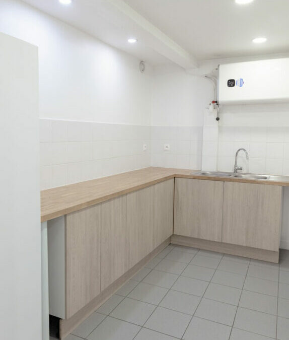 Espace Commines – Cuisine sous-sol – Photo : Alice Lemarin