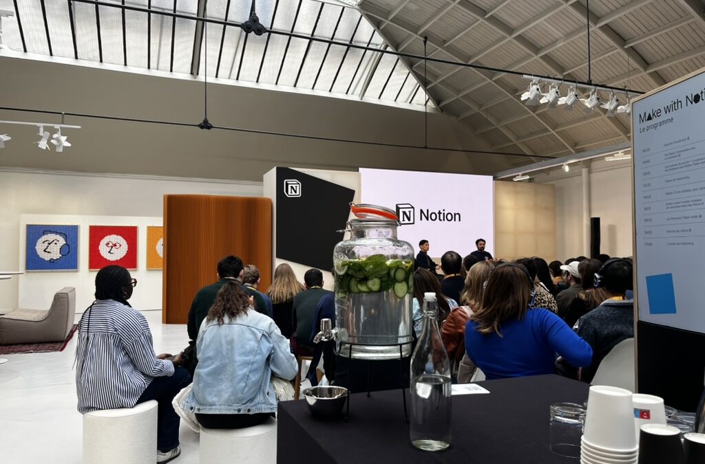 Conférence de presse pour NOTION. Espace Commines 2025