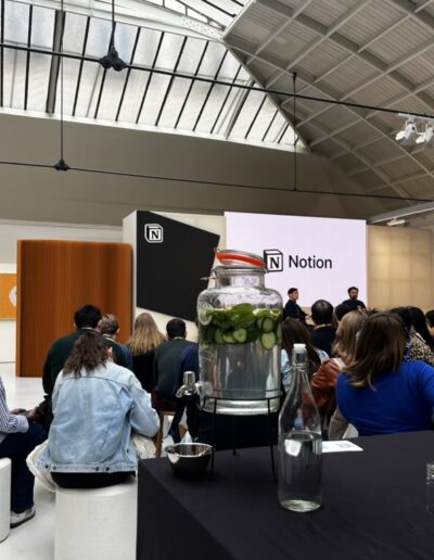 Conférence de presse pour NOTION. Espace Commines 2025